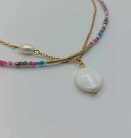 تصویر گردنبند صدفی 