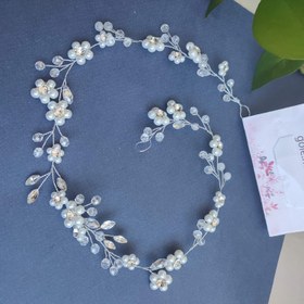 تصویر ریسه گل دار طرح همتا 