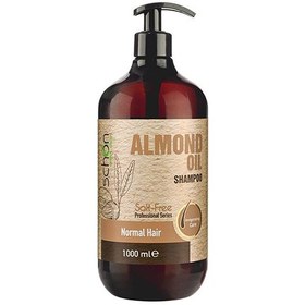 تصویر شامپو خانواده بادام شون|shampoo almond oil schon 