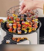 تصویر استند کباب پز استیل سرخ کن 