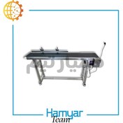 تصویر نوار نقاله جت پرینتر ۱ متری استیل ماشین سازی همیار 