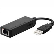 تصویر مبدل 2.0 USB به Ethernet دی لینک مدل DUB-E100 D-Link DUB-E100 USB 2.0 to Ethernet Converter