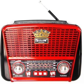 تصویر رادیو اسپیکر بلوتوث دار گولون مدل RX-BT455 Golon Bluetooth Speaker Radio Model RX-BT455