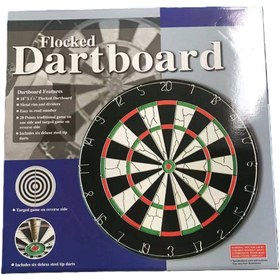 تصویر دارت Flocked سایز 18 Flocked Dart Board یال اسبی اعلا