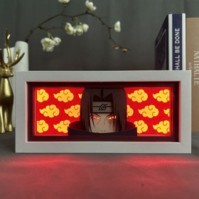 تصویر تابلو لایت باکس انیمه ای ایتاچی ناروتو | Naruto Itachi Light Box 