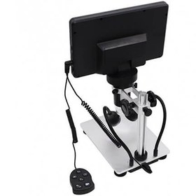 تصویر میکروسکوپ دیجیتال 1200X Portable Digital Microscope دارای نمایشگر 7 اینچی مدل DM9 