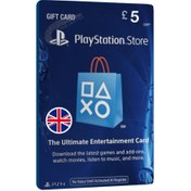 تصویر گیفت کارت 5 پوندی پلی استیشن (انگلیس) ا PSN Card 5£ UK PSN Card 5£ UK