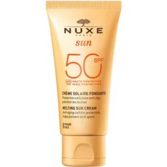 تصویر ضد آفتاب بی رنگ نوکس SPF50 حجم 50 میلی لیتری 