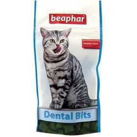 تصویر تشویقی دنتال گربه بیفار هلند Beaphar dental bits 35g