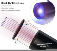 تصویر چراغ قوه یووی مدل UV 365nm فرابنفش 