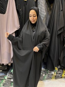 تصویر چادر دانشجویی مچ دار 