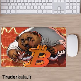 تصویر ماوس پد مخصوص بازی طرح بازار مالی کد MPB1006 