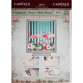 تصویر ترانسفر پارچه کادنس کد 005 