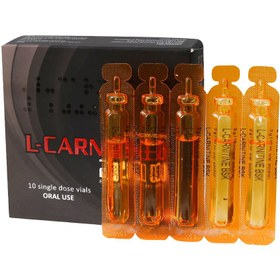 تصویر محلول خوراکی L Carnitine بسته 10 عددی 