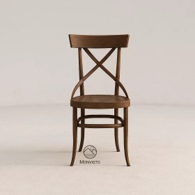 تصویر صندلی ناهارخوری چوبی مدل بوسکو لهستانی 