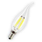 تصویر لامپ اشکی فلامینتی لوستری شفاف فوق کم مصرف 
