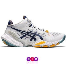 تصویر کفش والیبال آسیکس متارایز رنگ سفید – Asics Metarise 