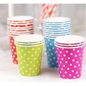 تصویر لیوان کاغذی اطلس ۲۲۰ سی سی بسته ۵۰ عددی 