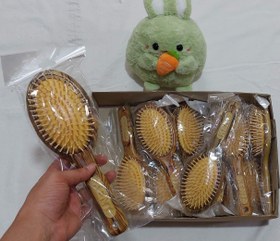 تصویر شانه چوبی 