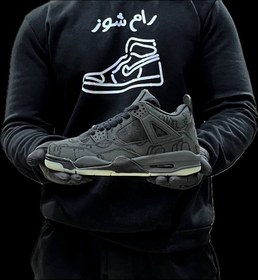 تصویر کتونی نایک جردن 4 مدل Air jordan 4 kaws 