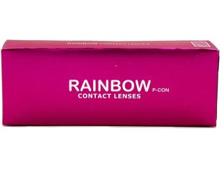 تصویر لنز طبی رنگی سالانه رینبو 