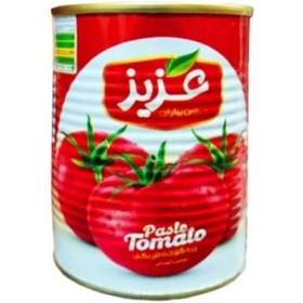 تصویر رب گوجه فرنگی عزیز مقدار 800 گرم ( پس کرایه ) 