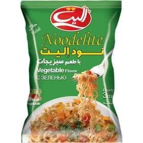 تصویر نودل الیت با طعم سبزیجات - کارتن 40 عددی Elite noodles with vegetable flavor - carton of 40 pieces