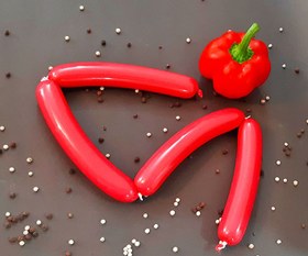 تصویر هات‌ داگ‌ مرغ‌ خانگی500g 