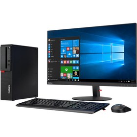 تصویر کامپیوتر دسکتاپ لنوو مدل M710S SFF Lenovo ThinkCentre M710S SFF Desktop Computer