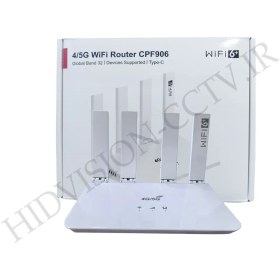 تصویر روتر 4G LTE وای‌فای WIFI 6+ CPF906 