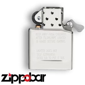 تصویر مغزی زیپو اصل نقره ای – Zippo Standard Silver Insert 