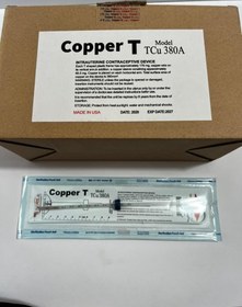 تصویر آیودی کاپرتی COPPER T MODEL 380A COPPER T IUD MODEL 380A