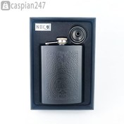 تصویر هیپ فلاسک (قمقمه جیبی) تکی کنستانتین مشکی 