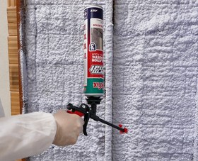 تصویر فوم درزگیر پلی اورتانی آکفیکس Thermcoat 