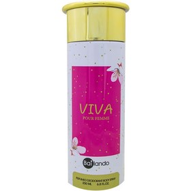 تصویر اسپری بدن بایلندو ویوا(Bailando Viva Body Spray)-حجم 200 میل Bailando Viva Body Spray for Women