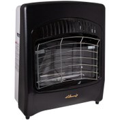 تصویر بخاری گازی پلار مدل 20KN Polar gas heater model 20KN black