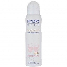 تصویر اسپری دئودورانت مناسب پوست حساس Hydroderm Lady ا Hydroderm Lady Deodorant Spray For Sensitive Skin Hydroderm Lady Deodorant Spray For Sensitive Skin