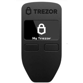 تصویر کیف پول سخت افزاری ارز دیجیتال برند Trezor 