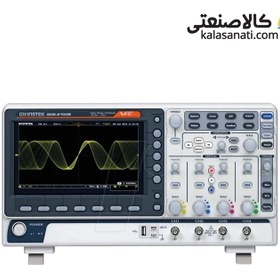 تصویر اسیلوسکوپ 100 مگاهرتز 4 کانال گودویل مدل GW instek GDS-2104E 