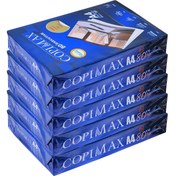 تصویر کاغذ A4 کپی مکس 80 گرم لفافه سرمه ای ( 2500 عددی ) COPIMAX 