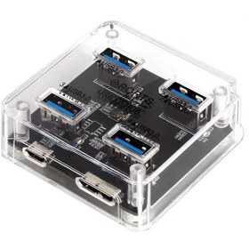 تصویر هاب 4 پورت USB 3.0 مدل 5GBPS 