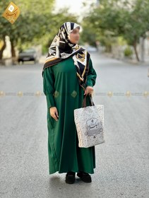 تصویر مانتو عبایی 