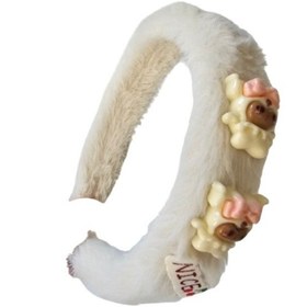 تصویر تل پیکسل‌دار رنگ کرم سفید طرح کورومی سفید 