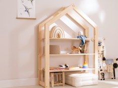 تصویر قفسه چوبی پلای وود 