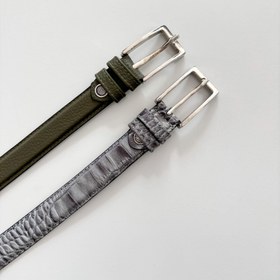 تصویر کمربند زنانه چرم مدل هاگ Hug belt