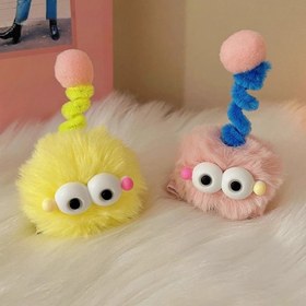 تصویر اسباب بازی موش دم فنری گربه Cats Springy Tail Mouse Toy