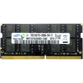 تصویر رم لپ تاپ سامسونگ مدل DDR4 3200 M471A1K43DB0-CWE ظرفیت 8 گیگابایت 