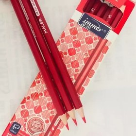 تصویر مداد قرمز 12 عددی ایمر 