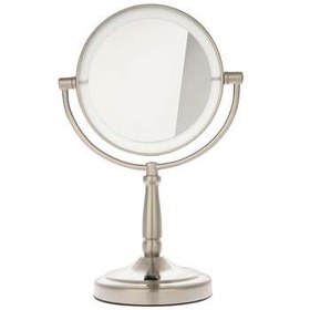 تصویر آینه آرایشی لامپ دار Mirror lamp 
