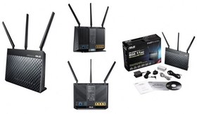 تصویر مودم ASUS DSL-AC68U Dual Band Wireless AC1900 Gigabit ADSL/VDSL Modem Router 